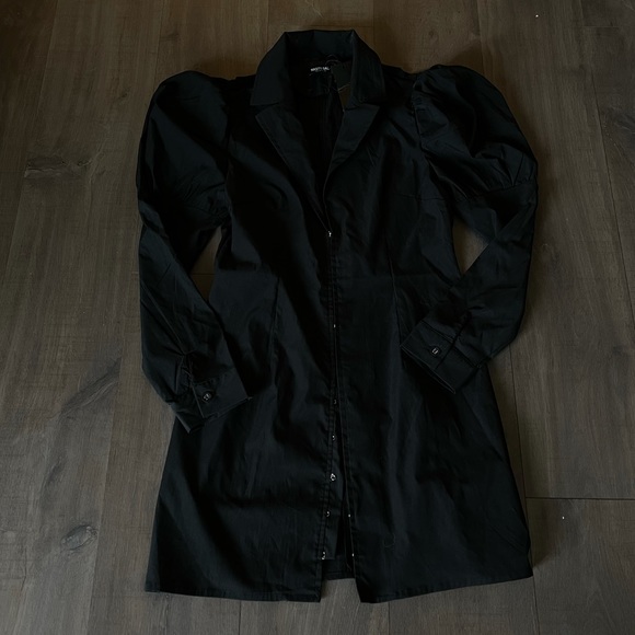 Nasty Gal Puff Sleeve Dress - Picture 1 of 1